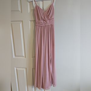 David's Bridal Ballet Bridesmaid Dress